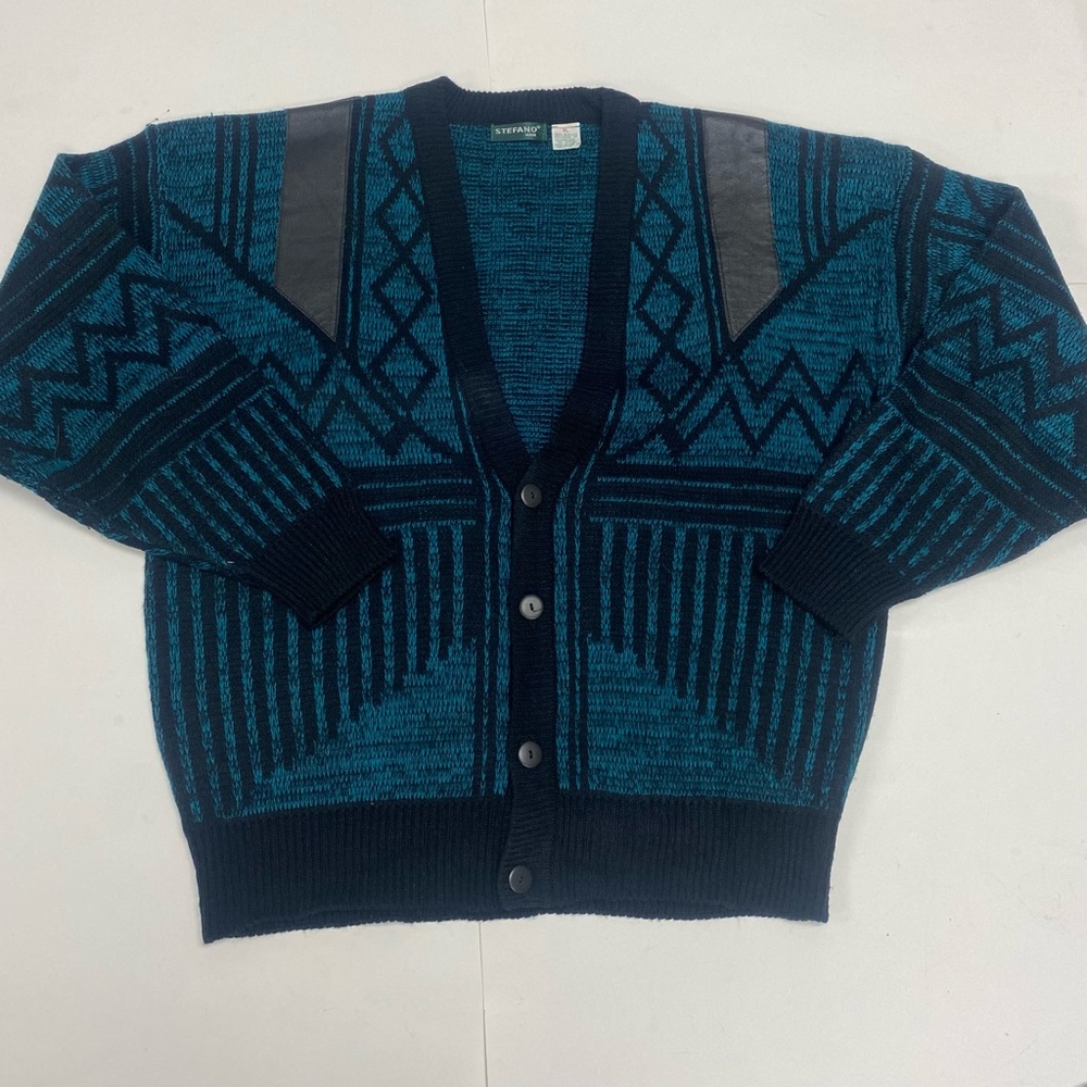 80’s Stefano Acrylic Cardigan Sweater